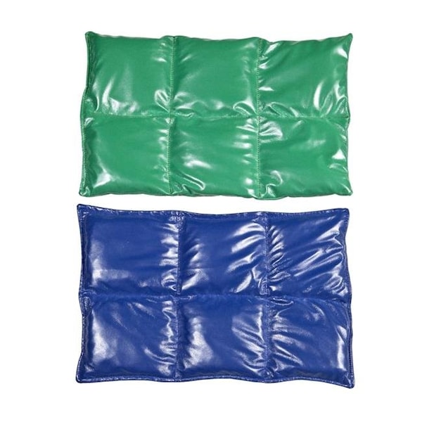 Covered In Comfort 1595708 Abilitations Vinyl Weighted Lap Pad; Small; Blue